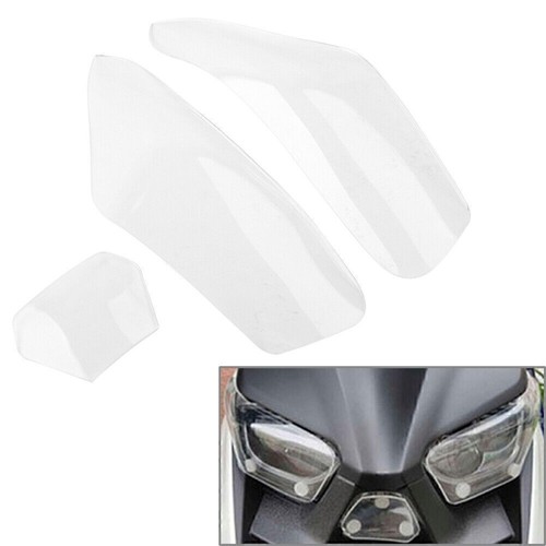 Front headlight guard shield - front,
