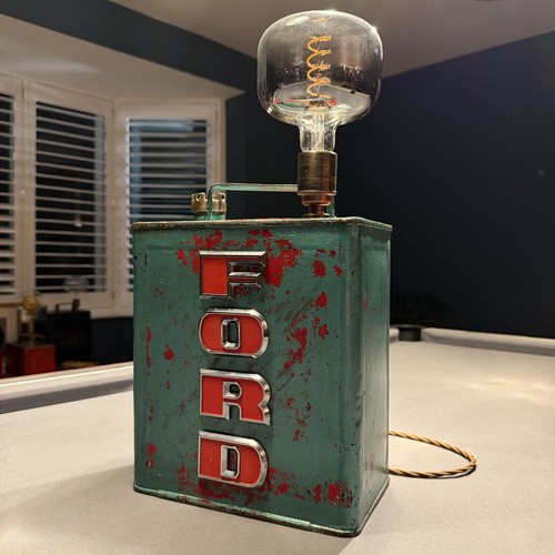 Vintage gallon petrol - petrol, can