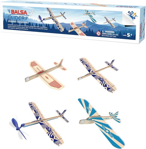 Balsa wood airplane kit - kit,