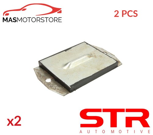 Rubber buffer bump stop pair - stop,
