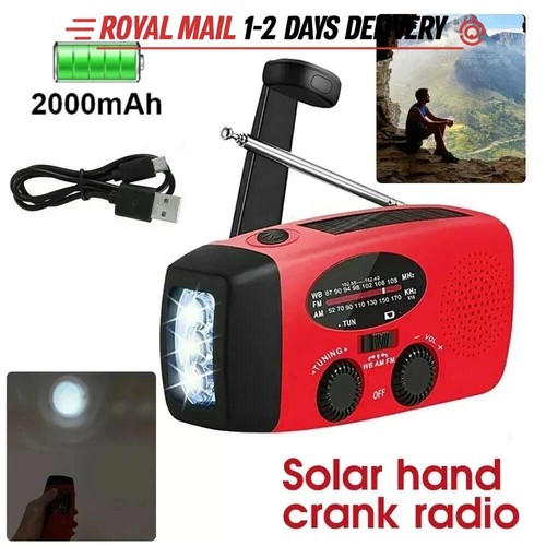 Hand crank dynamo wind - wind, up