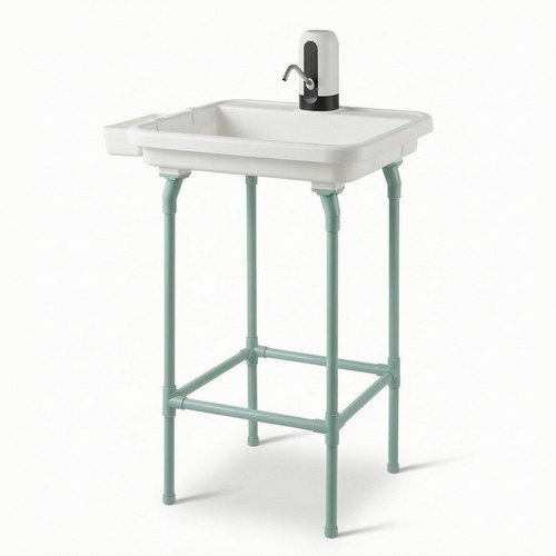 Portable sink with pump - portable,