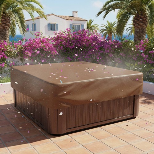 Square hot tub cover dustproof - square,