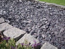 Slate chippings aggregate - slate,