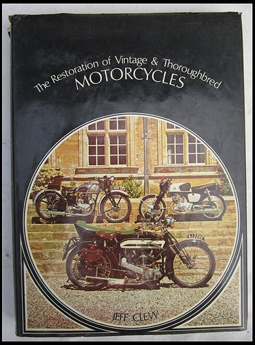 Vintage motorcycle restoration - vintage,