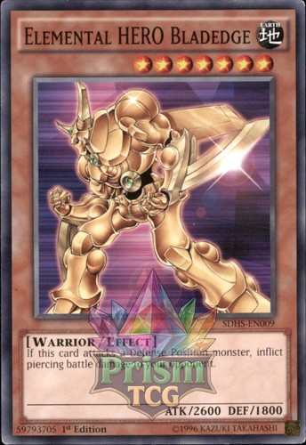 1st elemental hero bladedge - elemental,