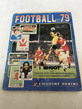 Panini 1979  Football Sticker Album  complete all stickers