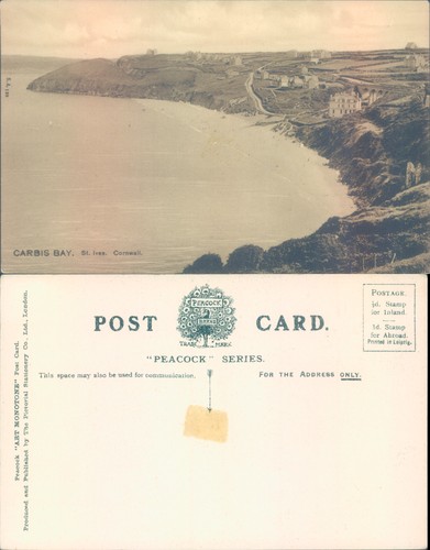 Carbis bay coastline ives - bay, st