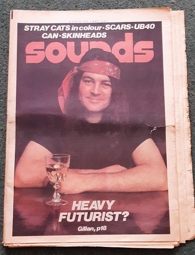 Sounds april 1981 gillan - april,