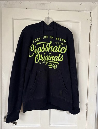 Crosshatch men hoodie navy - crosshatch, men’s