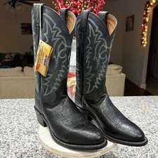 Tony Lama Black Conquistador