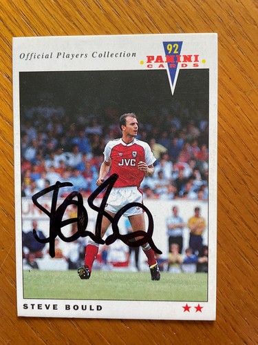 Signed steve bould 6 - signed,