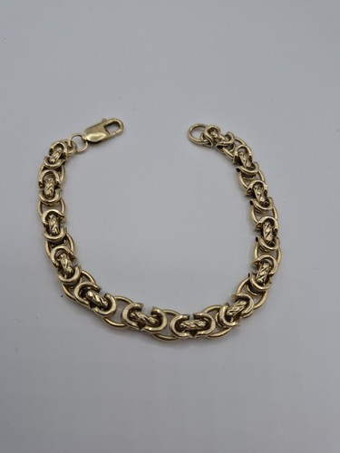 9ct gold byzantine - byzantine, link