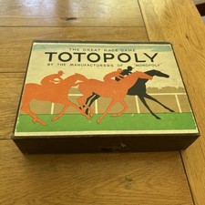 Vintage 1961 Waddington Totopoly Game