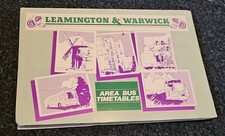 Midland Red. NBC. Bus Timetable. 1980. JM.