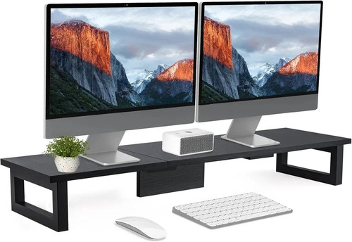 Dual monitor stand 91x26cm - dual,