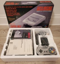 BOXED SNES Super Nintendo