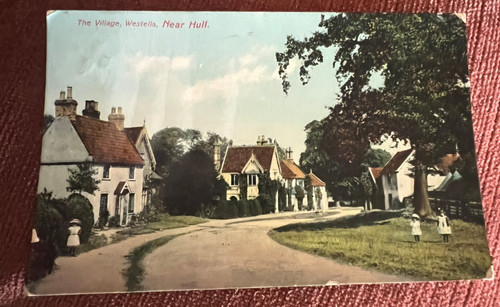 Antique postcard westella - antique,