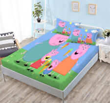 Kid Cartoon Fitted Sheet Set