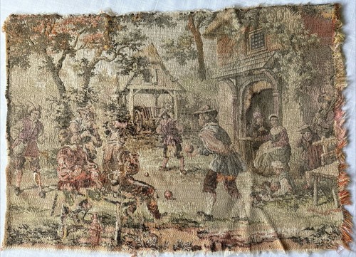 Old tapestry panel - old,