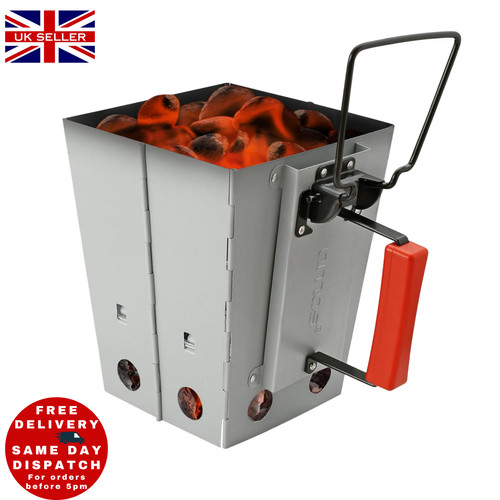 Amos charcoal chimney starter - charcoal,