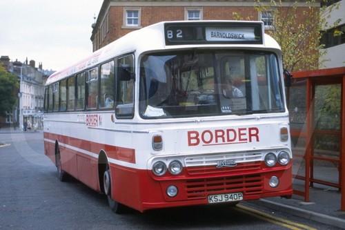 Bus photo border - border, (burnley)
