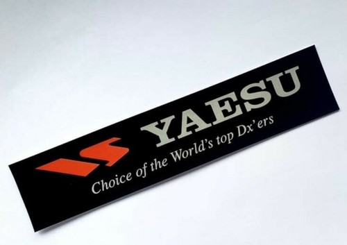 Yaesu sticker ham radio - yaesu, ft