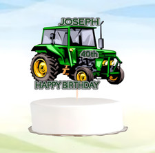 Personalised TRACTOR cake