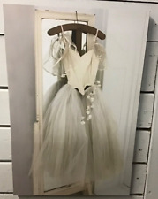 Picture Print Of White Wedding Dress Gown