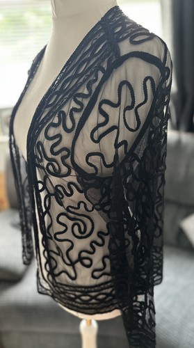 Ladies black sparkly - , l/xl