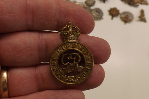 Military cap badge - badge, first
