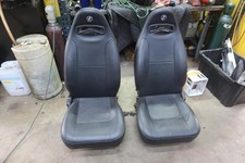 Corbeau Moab Black Vinyl Seat