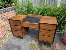 Mid Century 1950s Stag C Dressing Table/Desk In Walnut John Sylvia Reid 