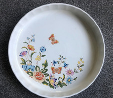 Aynsley Hystyle Cottage Garden 10 in / 25cm Flan/Quiche Dish Oven to Tableware