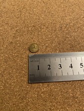 Mini Krugerrand Coin 1973 Fine Brass Look