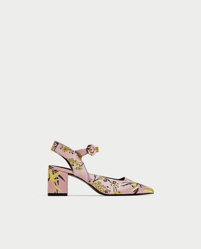 Zara women pink jacquard - pink,