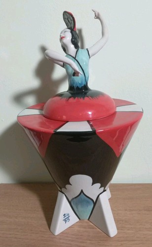 Lorna bailey lolita lidded pot - lorna,