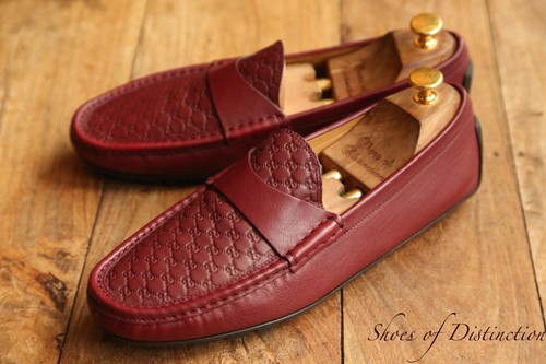 Gucci burgundy leather - gucci,