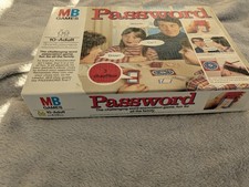 MB Games Password Board Game