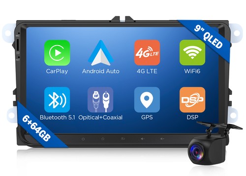 Qled car radio for vw - for,
