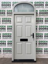 ARCHED TOPLIGHT FRONT DOOR