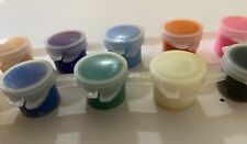 Acrylic Bright Colour Model Kit Paint 3ml  x 12   and brushes. 