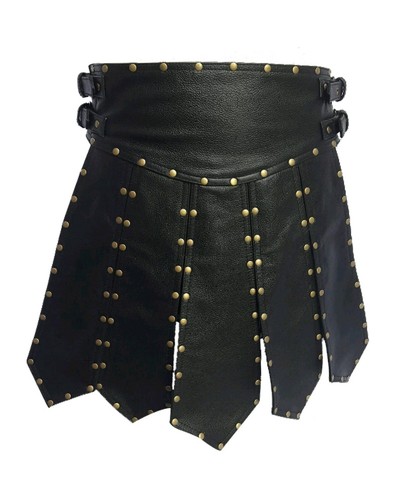 Mens gladiator black kilt - mens,