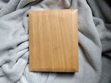 Wooden wedding photos keepsake storage box, coin medal display 