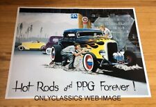 1997 PPG PAINTS 18x24 POSTER