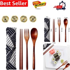 Wooden Tableware,3PCS Japanese