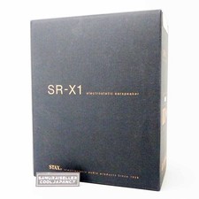 STAX SR-X1 Wired Headphones Ear Speaker Overhead Black Japan NEW