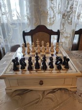 Handmade Wooden Chess Set with