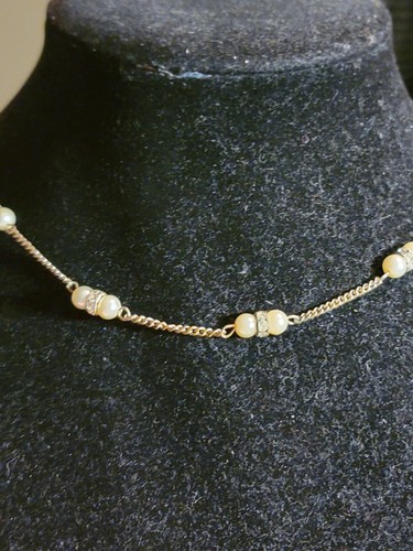 Vintage faux pearls and - pearls,