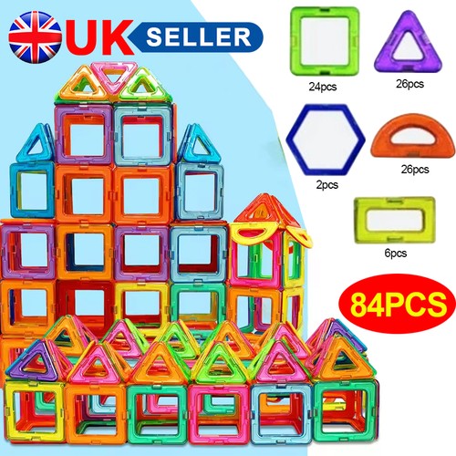 Magnetic building blocks stem - building,